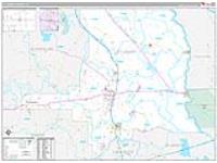 St. Landry Parish (), La Carrier Route Wall Map